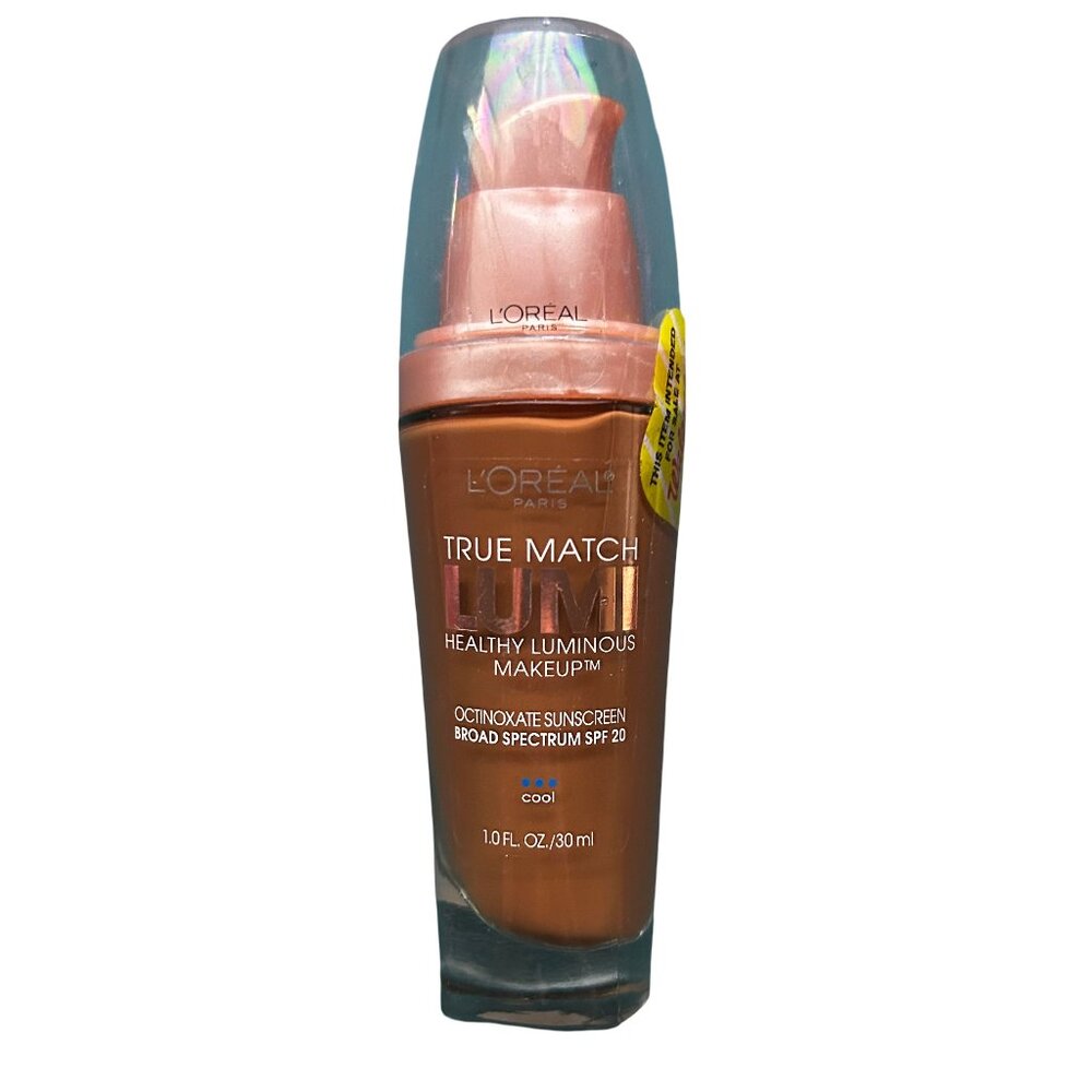 L'Oréal True Match Lumi Healthy Luminous Foundation C6 Soft Sable 1oz SPF 20 New